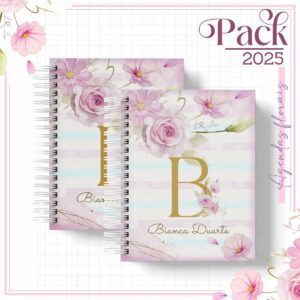 agenda feminina floral candy 2025 arquivo digital floral candy 2025 2