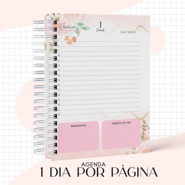 Agenda Feminina Psicologia 2022 - Arquivo Digital