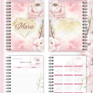 agenda floral 1 arquivo digital personalizacao 1