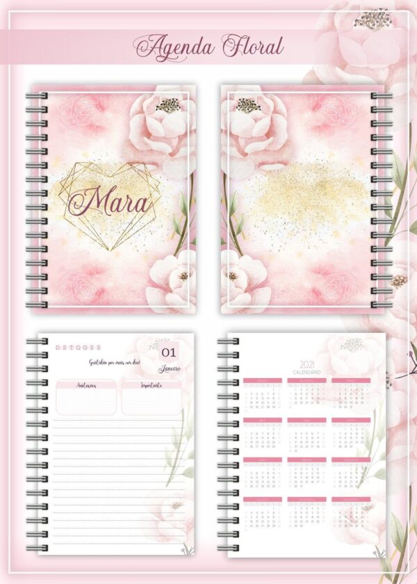 Agenda Floral 1 - Arquivo Digital