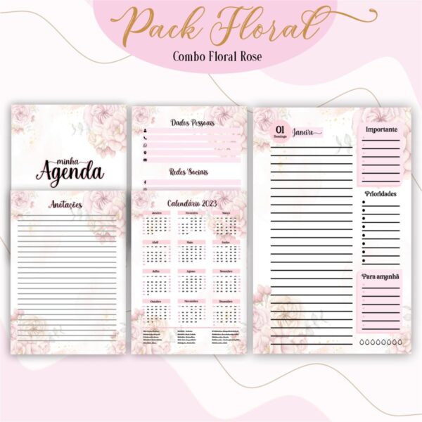 Agenda Floral 2 - Arquivo Digital