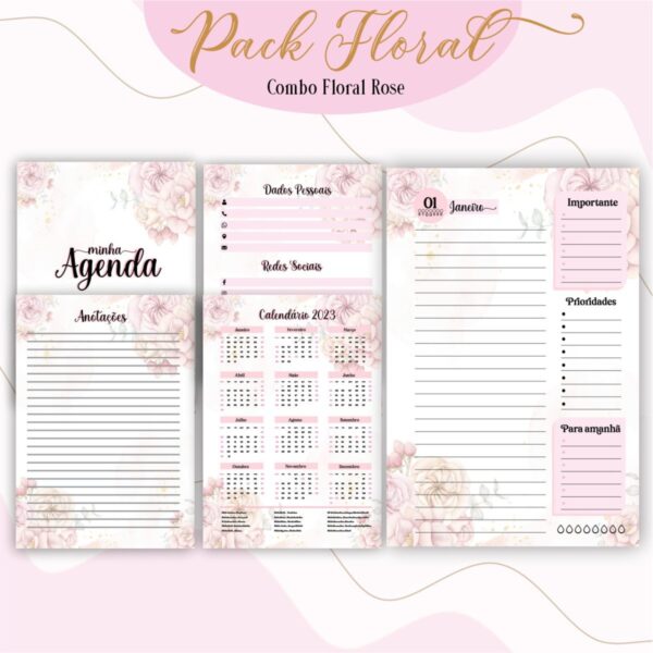 Agenda Floral 2 - Arquivo Digital