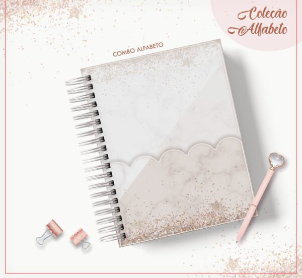 Agenda Glitter - Datada 2023 - Arquivo Digital - Imagem 2