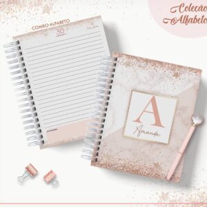 agenda glitter datada 2023 arquivo digital miolo digital