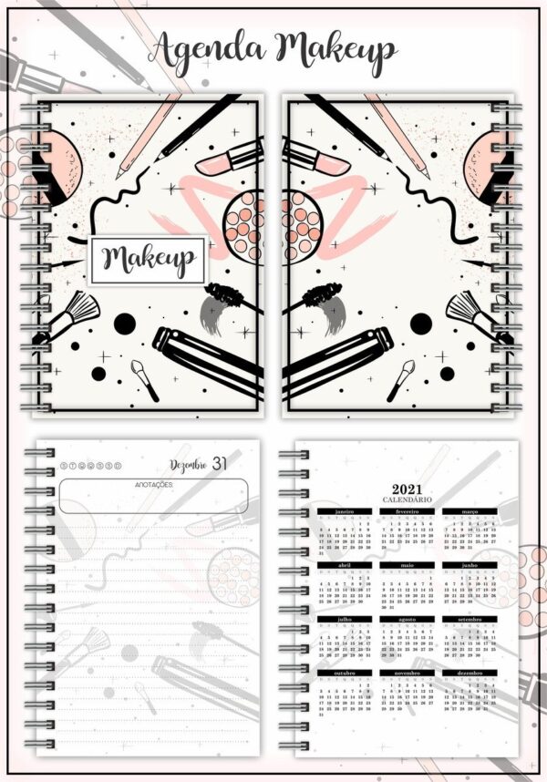 Agenda Make Up - Arquivo Digital