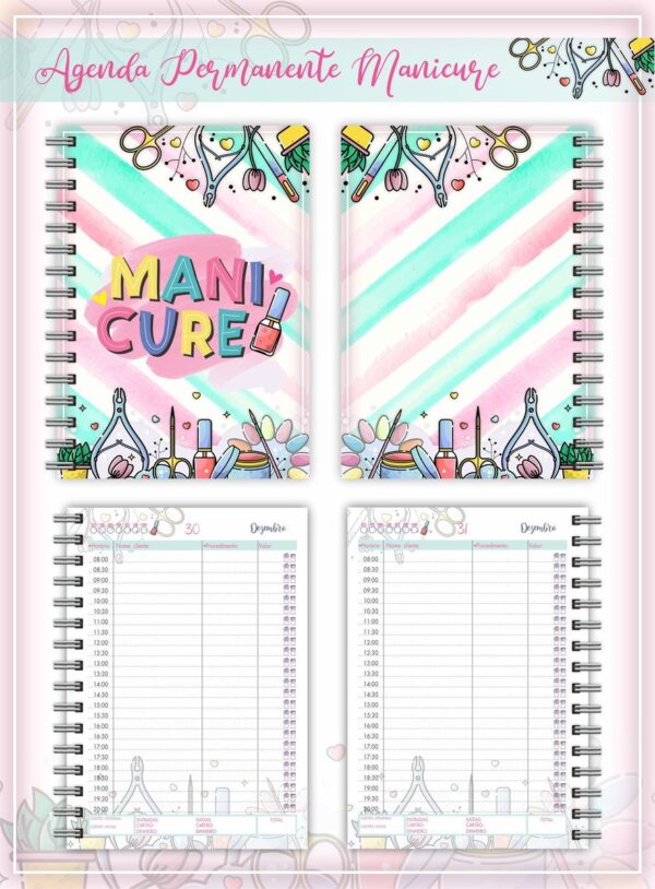 Agenda Manicure - Arquivo Digital