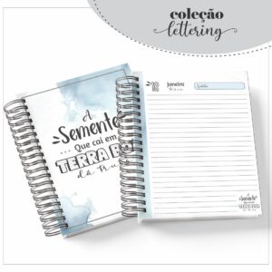 agenda masculina a semente que cai arquivo digital miolo digital