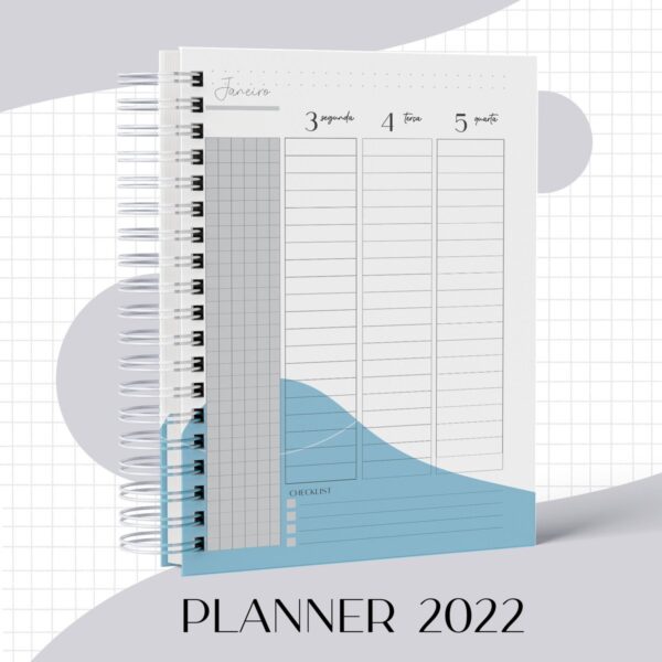 Agenda Masculina Administração 2022 - Arquivo Digital - Imagem 2