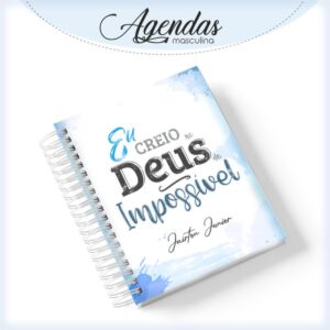 agenda masculina deus do impossivel arquivo digital planner de planejamento