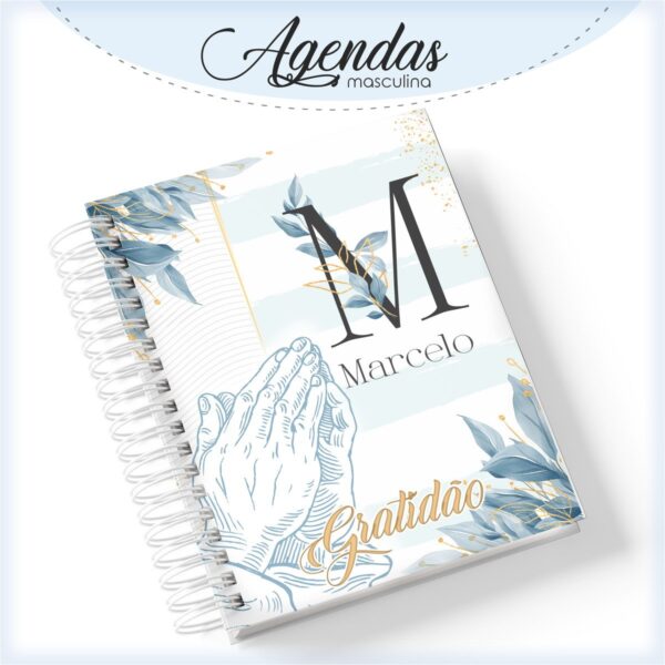 Agenda Masculina Gratidão - Arquivo Digital