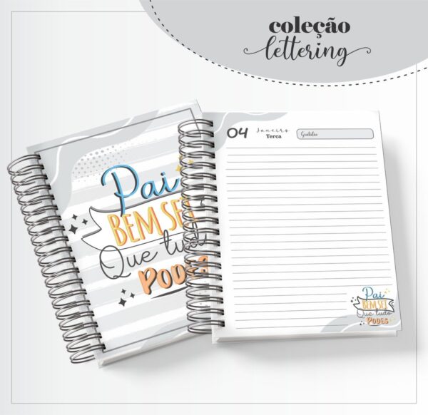 Agenda Masculina Pai Bem Sei - Arquivo Digital