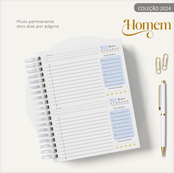 Agenda Masculina Póa Cruz - Arquivo Digital