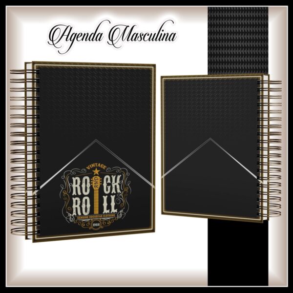 Agenda Masculina Rock - Arquivo Digital