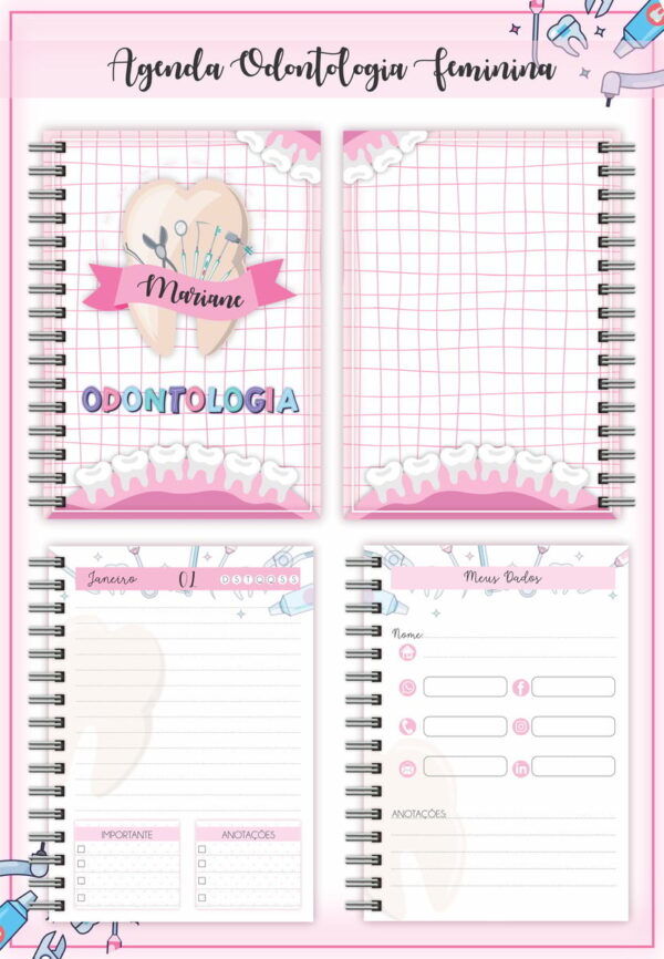 Agenda Odontologia Feminina - Arquivo Digital