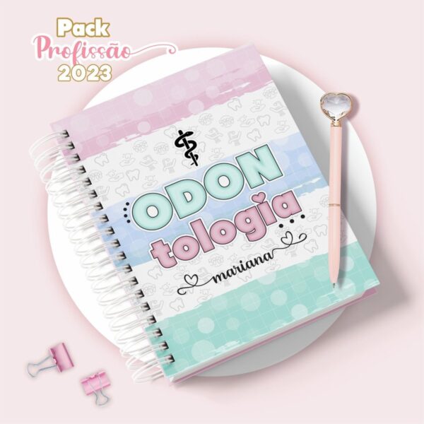 Agenda Odontologia Feminina Profissões - Arquivo Digital