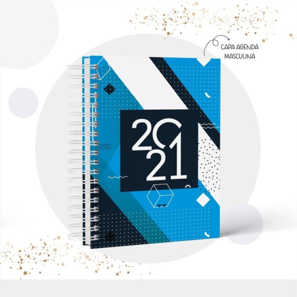 Agenda Permanente Azul - Arquivo Digital
