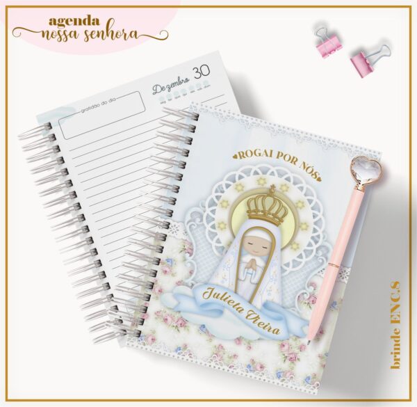 Agenda Permanente Datada Nossa Senhora - Arquivo Digital