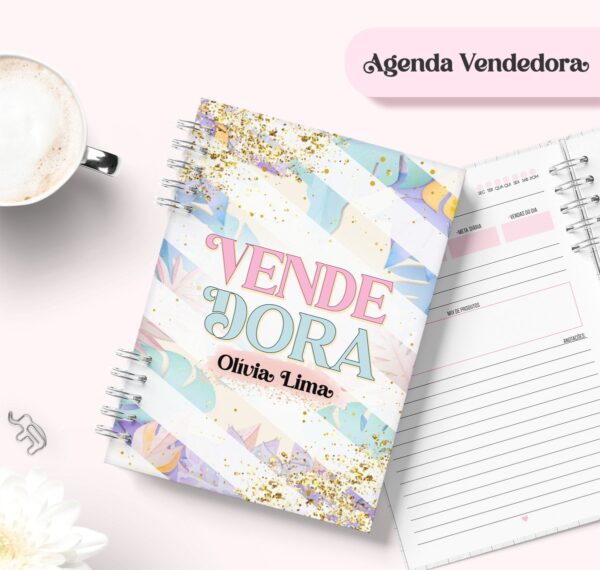 Agenda Permanente Datada Vendedora - Arquivo Digital - Imagem 2