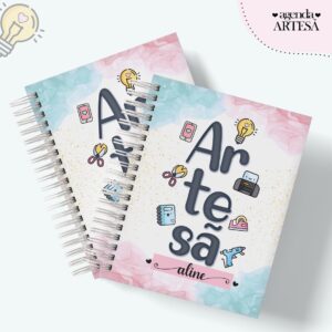 agenda profissao artesa feminino arquivo digital planners