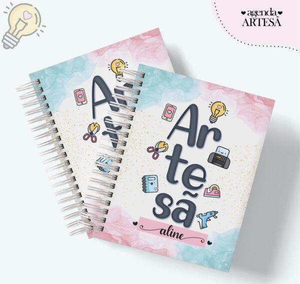 Agenda Profissão Artesã Feminino - Arquivo Digital
