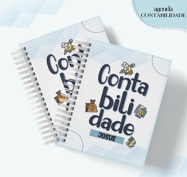 Agenda Profissão Contabilidade Masculino - Arquivo Digital
