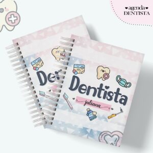 agenda profissao dentista arquivo digital papelaria