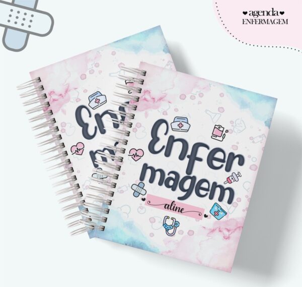 Agenda Profissão Enfermagem Feminino - Arquivo Digital
