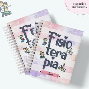 agenda profissao fisioterapia feminino arquivo digital papel e cia