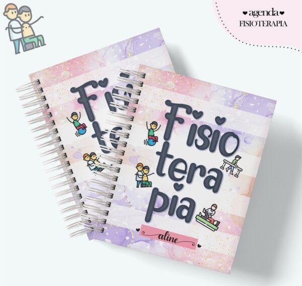 Agenda Profissão Fisioterapia Feminino - Arquivo Digital