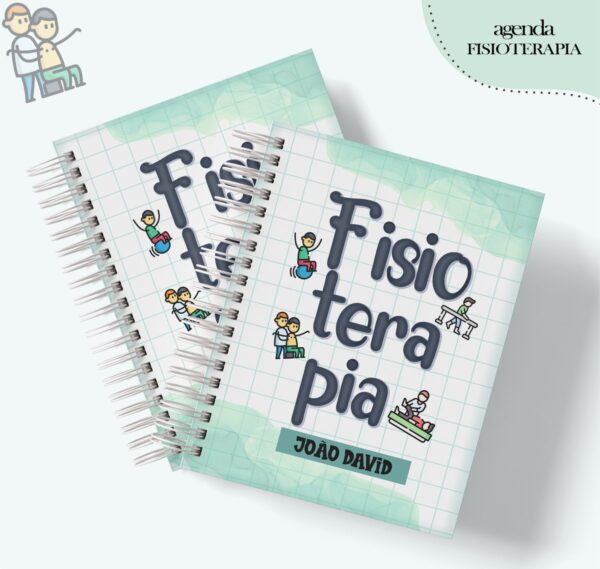 Agenda Profissão Fisioterapia Masculino - Arquivo Digital