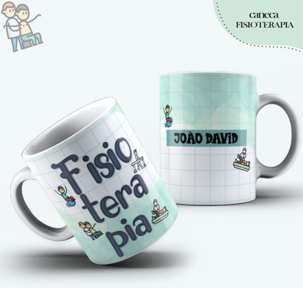 Agenda Profissão Fisioterapia Masculino - Arquivo Digital - Imagem 3