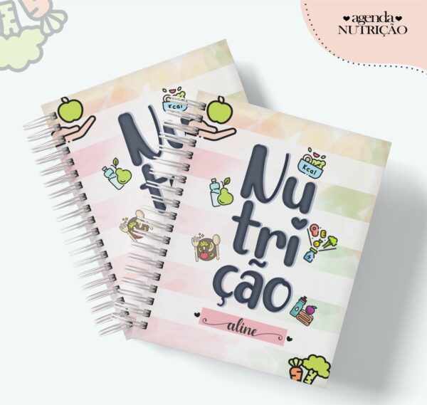 Agenda Profissão Nutrição Feminino - Arquivo Digital