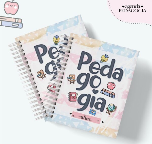 Agenda Profissão Pedagogia Feminino - Arquivo Digital