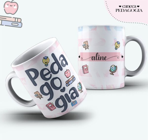 Agenda Profissão Pedagogia Feminino - Arquivo Digital