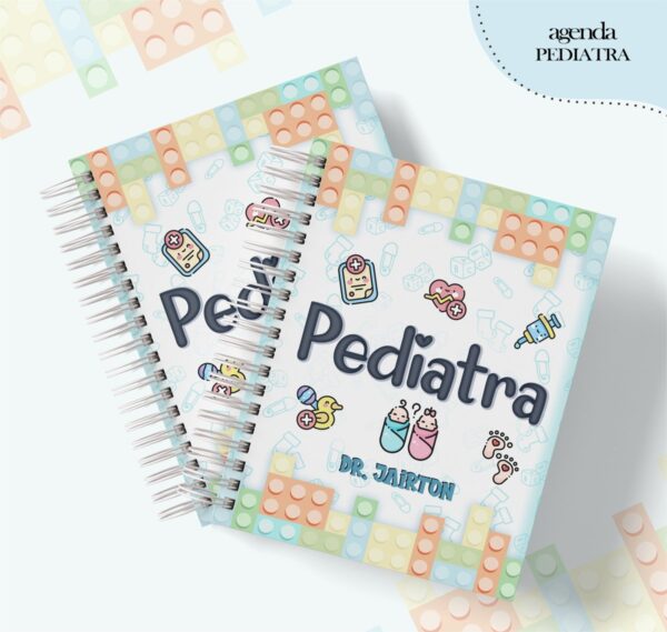 Agenda Profissão Pediatra Masculino - Arquivo Digital
