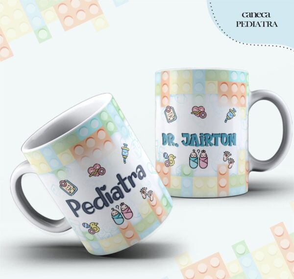 Agenda Profissão Pediatra Masculino - Arquivo Digital