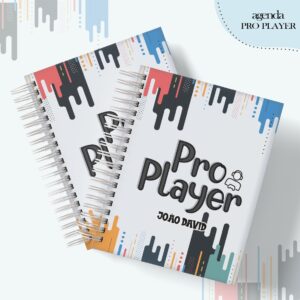 agenda profissao pro player masculino arquivo digital encadernacao 1