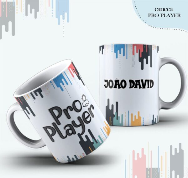 Agenda Profissão Pro Player Masculino - Arquivo Digital - Imagem 3