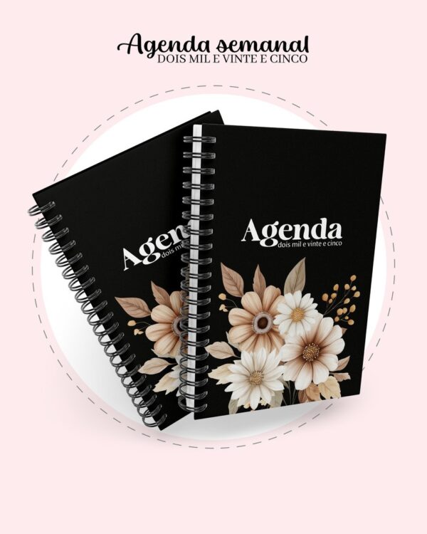 Agenda Semanal Big e A5 2025 - Arquivo Digital