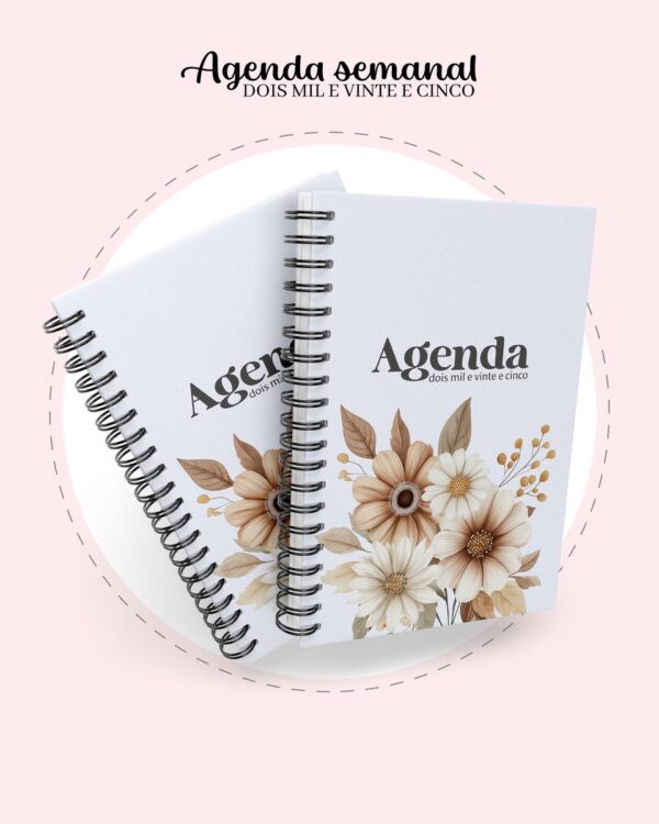Agenda Semanal Big e A5 2025 - Arquivo Digital