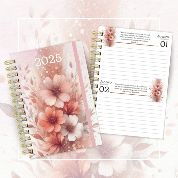 Agenda Versículos A5 2025 - Arquivo Digital