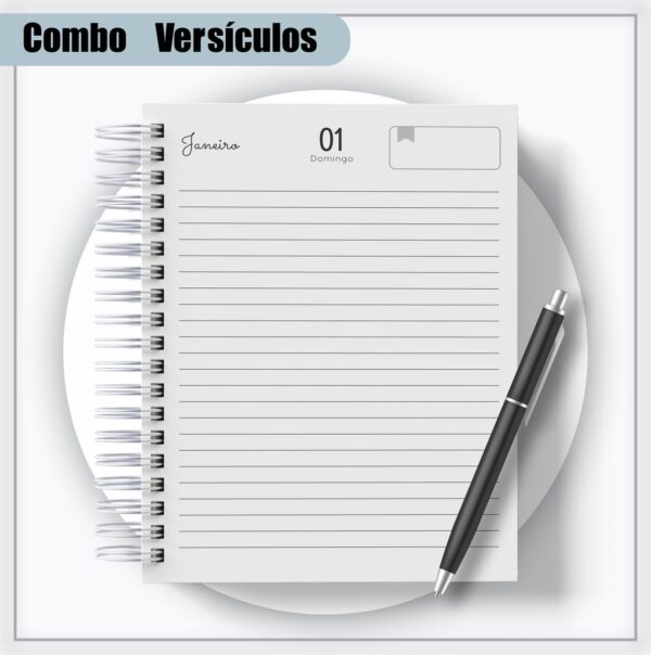 Agenda Versículos Mod 03 - Arquivo Digital - Imagem 4