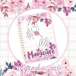agendamento manicure datada 2023 arquivo digital agendamento manicure