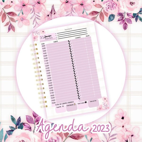 Agendamento Manicure Datada 2023 - Arquivo Digital - Imagem 4
