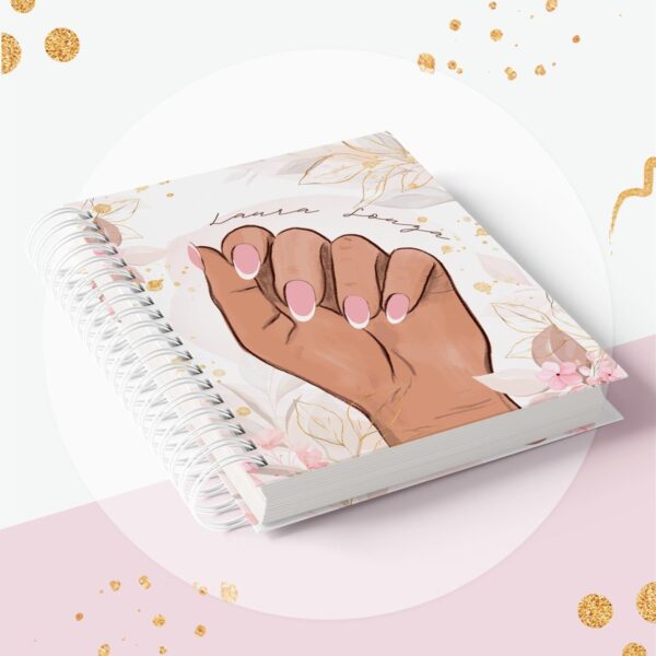 Agendamento Nail Design Permanente e Datado -Arquivo Digital