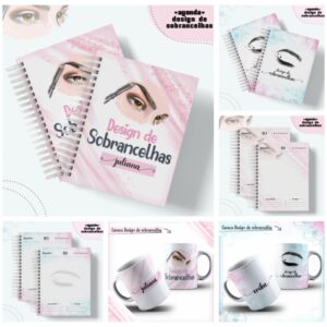 agendas design sobrancelhas arquivo digital agendas design sobrancelhas 1