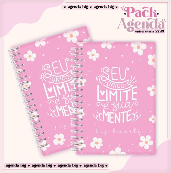 Agendas Tamanho Universitário - Arquivo Digital
