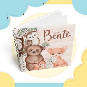 album da gestacao animais menino arquivo digital papelaria