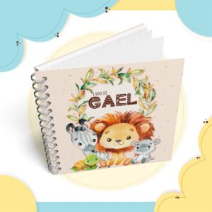 album da gestacao safari menino arquivo digital bebe 1