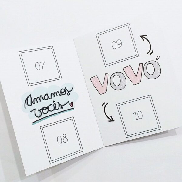 Álbum de Figurinhas Dia dos Avós - Arquivo Digital - Imagem 4